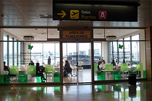 Salas de Fumadores Aeropuertos