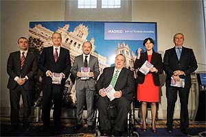 Acto de la presentacin de la Gua  de Turismo Accesible