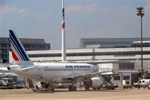 Aviones en aeropuerto