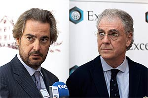 Sebastián Escarrer. presidente y José Luis Zoreda, vicepresidente ejecutivo de Exceltur