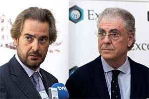 Sebastián Escarrer. presidente y José Luis Zoreda,vicepresidente ejecutivo de Exceltur