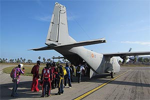 Aviocar T-12 del Ejército del Aire