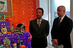 Juan Diego Jaffo, director del Centro México y Javier Aranda, director para Europa del Consejo de Promoción Turística de México
