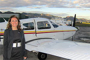 El Aeroclub de Castellón ofrece una visita aérea al Comité Evaluador de la Ciudad Europea del Deporte
