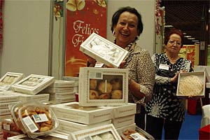 Voluntarias en la Feria