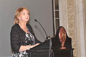 Matilde Torres, directora general de Catai, que hizo un resumen de estos 30 años de la mayorista
