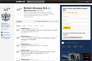 British Airways Twitter