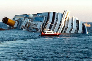 Costa Concordia 14 Enero