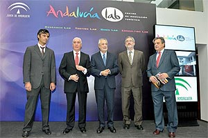 Un momento de la Inauguracin LAB