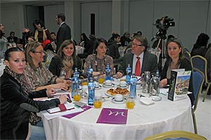 Presentación en Madrid del equipo de Extremadura que acompaño al consejero y directora general de Turismo de Extremadura