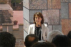 Yolanda Barcina, presidenta de la Comunidad de Navarra
