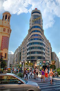 Plaza Callao en Madrid