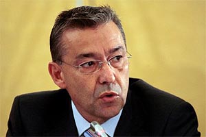 Paulino Rivero, presidente del Gobierno de Canarias