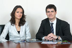Laura y Germán Fernández Torres, los recién nombrados directores generales