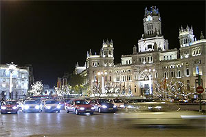 Ayuntamiento de Madrid y Cibeles