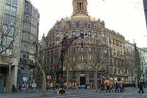 Paseo de Gracia de Barcelona