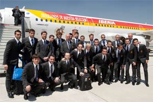 Así es el avión de los campeones del mundo