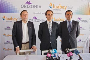 Un momento de la presentación en la Inauguración de Luabay
