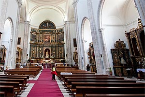 Interior de la iglesia de la Asuncin