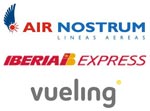  Vueling,  Iberia Express, Air Nostrum