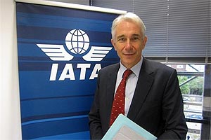 Tony Tyler, director general de IATA para España después de la rueda de prensa