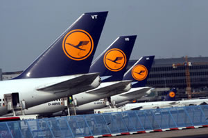 Aviones de Lufthansa