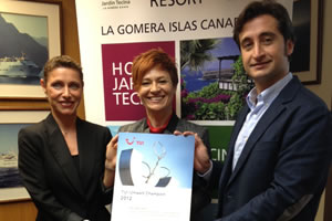 Hotel Jardin Tecina premio TUI