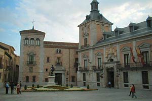 Plaza de la Villa en  Madrid