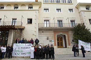 Paradores protestas