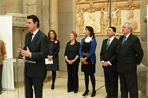 José Manuel Soria, ministro de Turismo durante su intervención