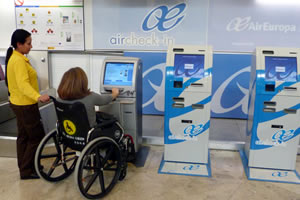 Autocheking para personas de movilización reducida