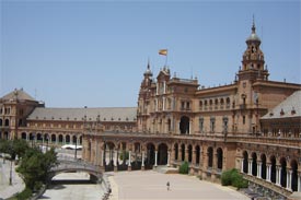 Plaza de Espaa  de Sevilla