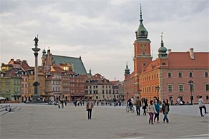 Una bonita vista de la ciudad de Varsovia, Polonia