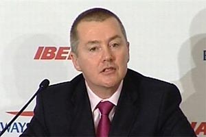 Willie Waslh, consejero delegado de IAG, que zanjo la reunión emplazando a un consejo extraordinario para el próximo 1 de febrero