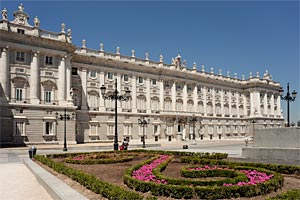 Plaza Oriente en Madrid