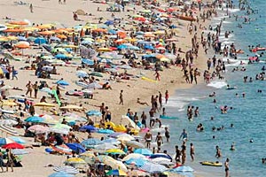 Turistas Playa