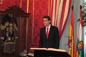 Gonzalo Capellán, consejero de Educación, Cultura y Turismo