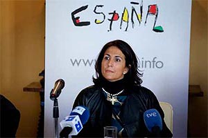 Isabel Borrego, secretaria de Estado de Turismo en su participación en MITT 2013