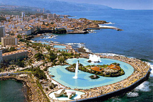 Vista del Puerto de la Cruz
