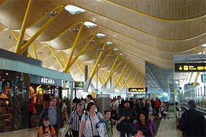 T4 del Aeropuerto de  Madrid Barajas, elegida  tercera mejor  del mundo