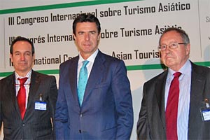 José Manuel Soria en el III Congreso Internacional de Turismo Asiático.
