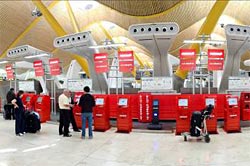 máquinas de check-in