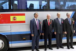 Garcia Margallo nueva estacion autobuses Alsa en China