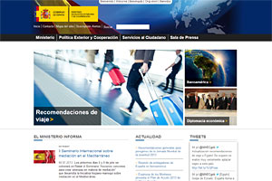 WEB - Ministerio de Asuntos Exteriores y de Cooperacin
