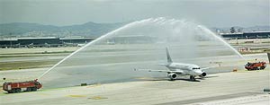 Water salute