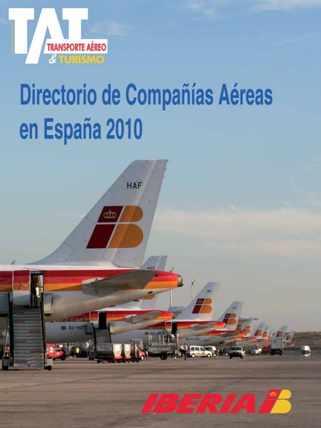 REVISTA TAT DIRECTORIO DE COMPAÑIAS AEREAS EN ESPAÑA 2010