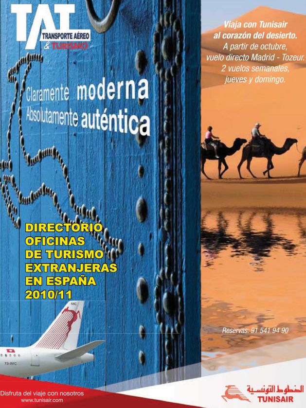 REVISTA TAT DIRECTORIO DE OFICINAS DE TURISMO EXTRANJERAS