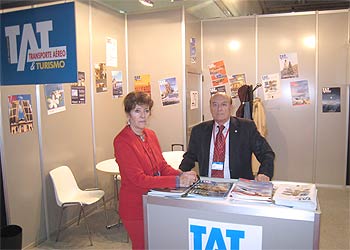 Dña. Mª Fernanda Fernández, Directora de TAT y D. Antonio Flórez, Presidente de TAT 